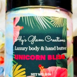 Handmade organic unicorn body butter